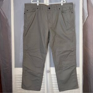 Ridgecut Ultratough Utility Work Pants Khaki Relaxed Fit Canvas 46x32 NWT